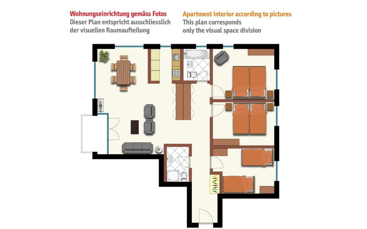 Ferienwohnung Surpunt 44 St. Moritz Exterior foto